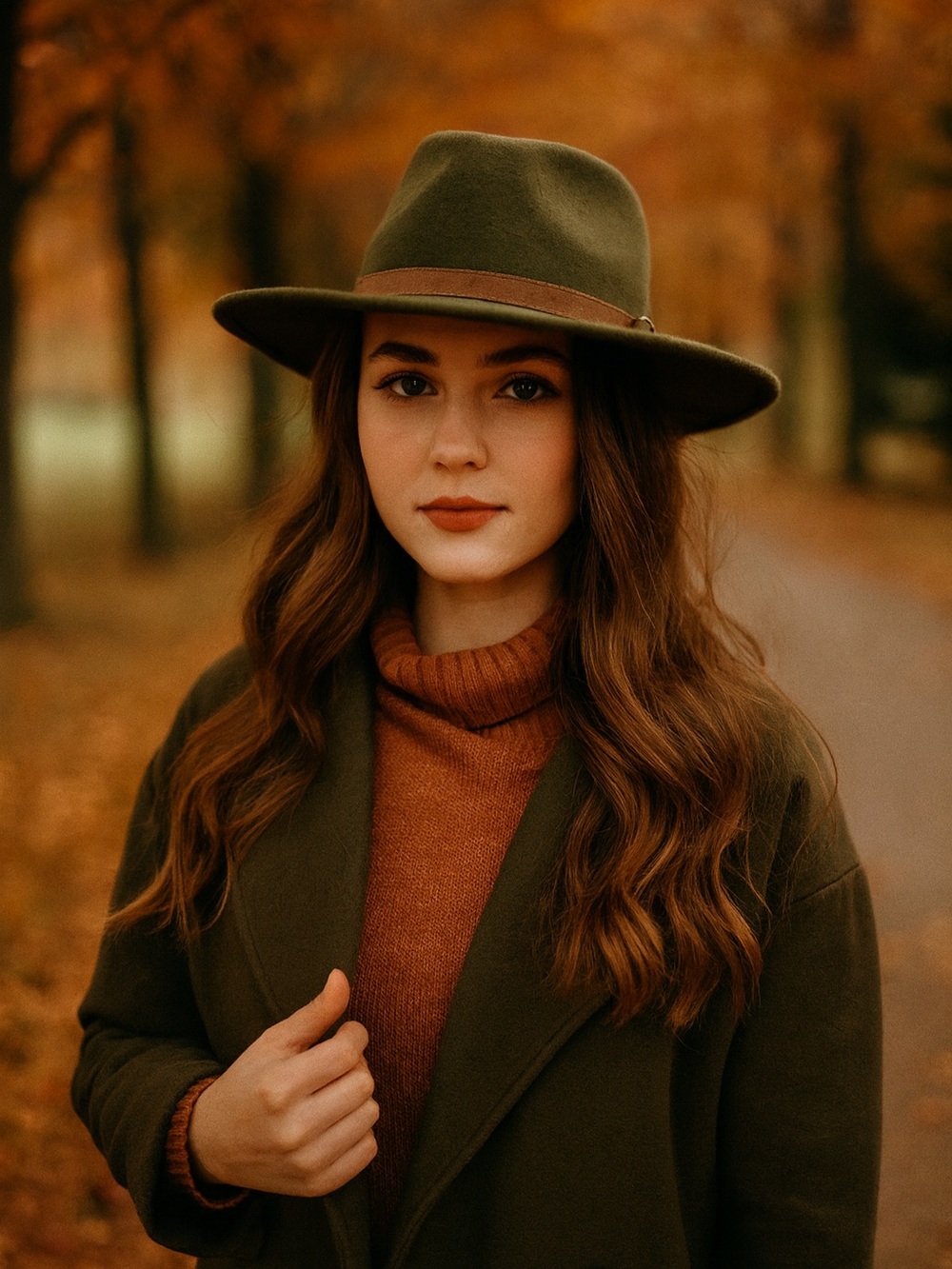 NEW Artisan NY Olive Wool Fedora Hat